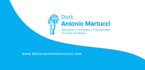 Dott. Antonio Martucci - Ortopedico, Chirurgo Vertebrale